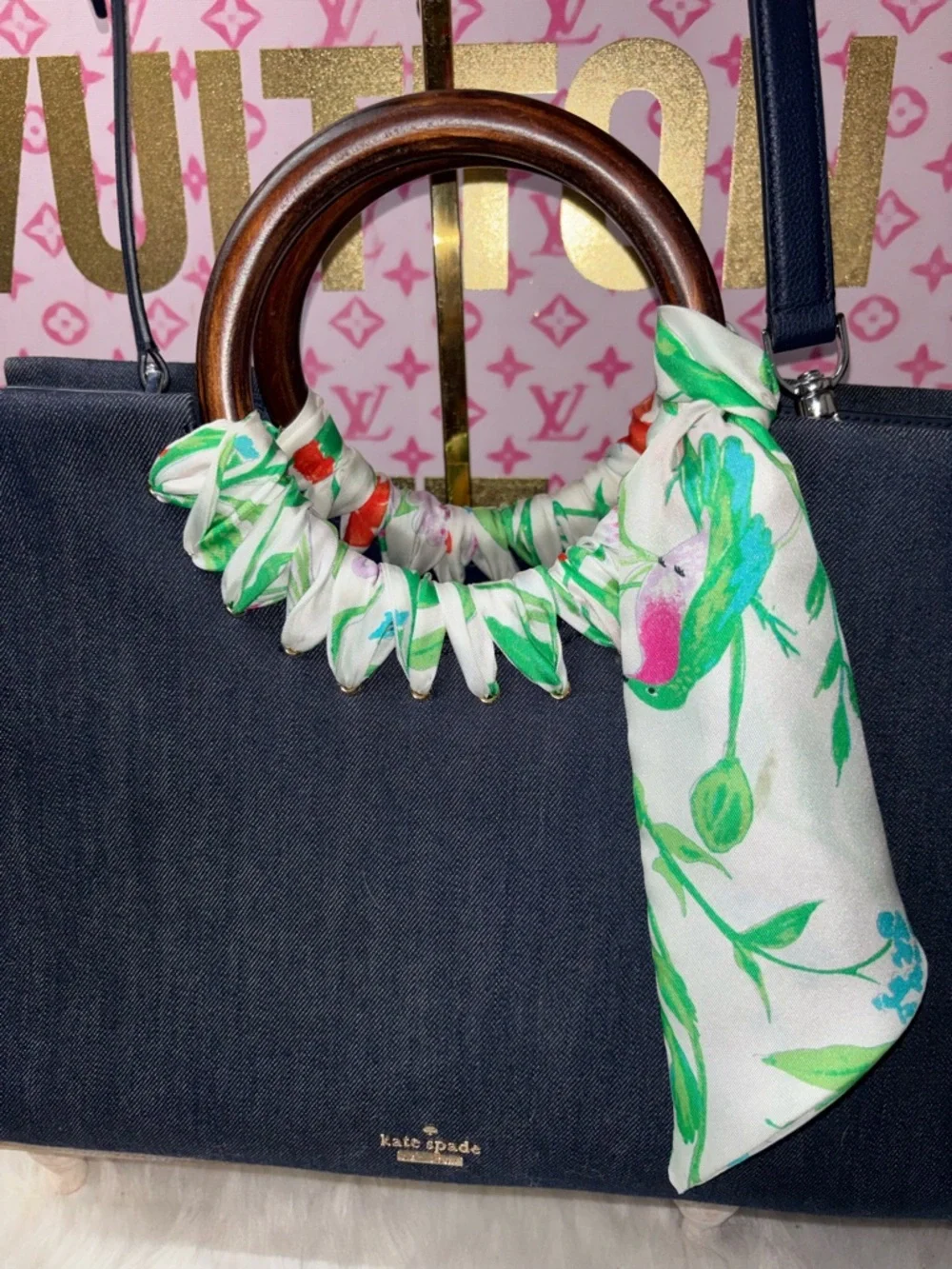 Kate spade denim bag bundle - Picture 4 of 11